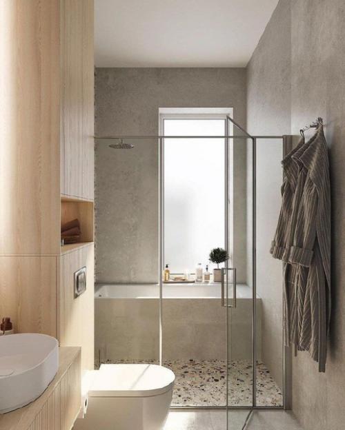 Ванная комната с окном. 03