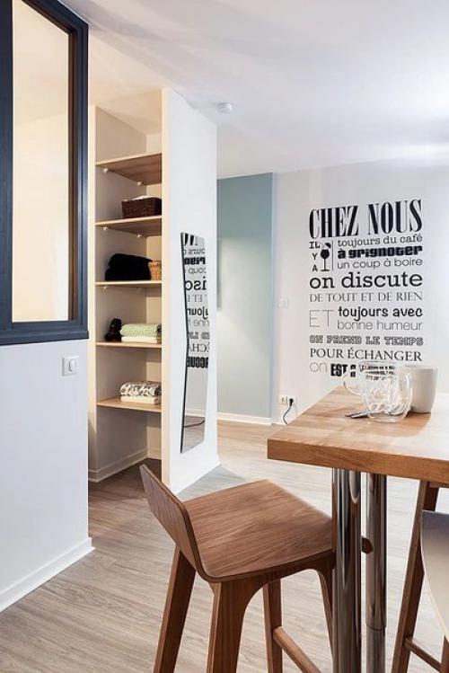 Скандинавский интерьер на площади - 30 кв. 02