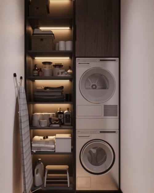 Проект санузла.  Стиль - эколофт. 05