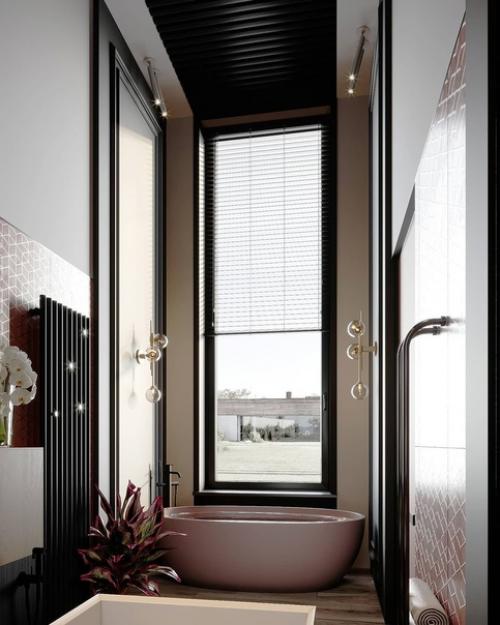 Никогда не любила розово - персиковые оттенки в интерьере, но здесь просто бомба, неожиданно гармонично, не пошло. 04