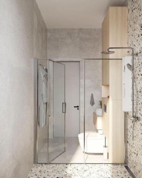 Ванная комната с окном. 08