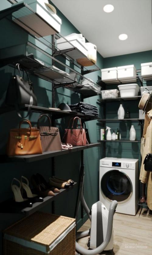 Интерьер, в котором цвет выступает, как инструмент, позволяющий сделать WOW - эффект за разумные деньги. 06