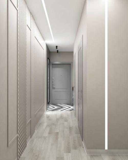 Интерьер коридора.  Это получилось восхитительно идеально. 06