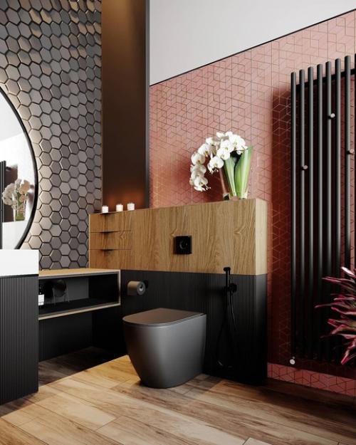 Никогда не любила розово - персиковые оттенки в интерьере, но здесь просто бомба, неожиданно гармонично, не пошло. 02