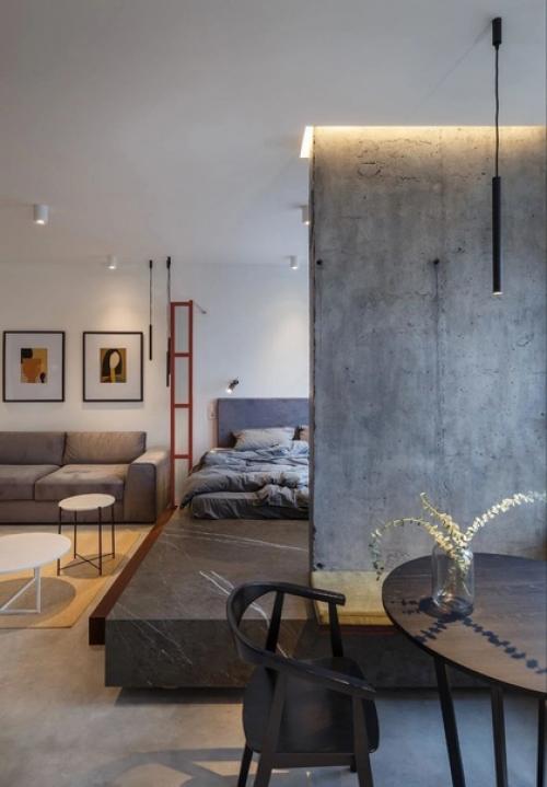 Небольшая квартира. Комфортное функциональное пространство. 02