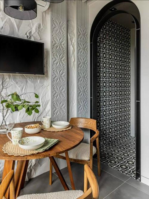 Эта квартира - результат необычного, но удивительно гармоничного союза вкусов. 04