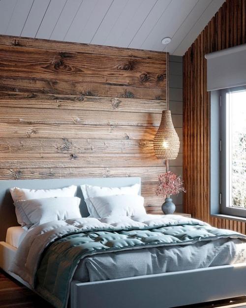 Спальная и кабинет в каркасном доме. 01