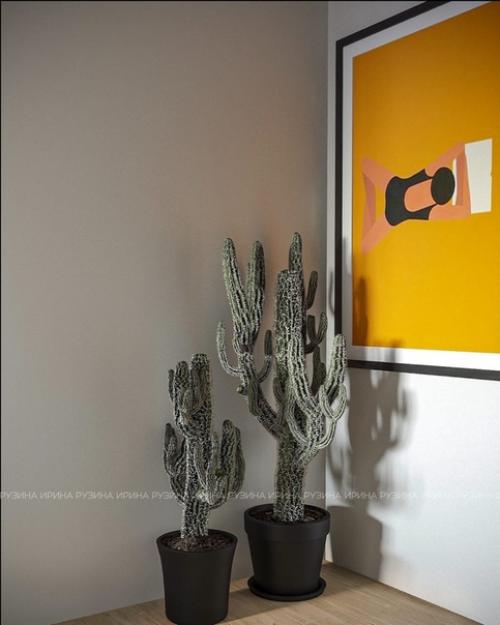 Дизайн - проект интерьера двухкомнатной квартиры. 07