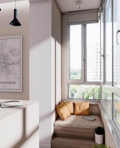 Проект однокомнатной квартиры. 02