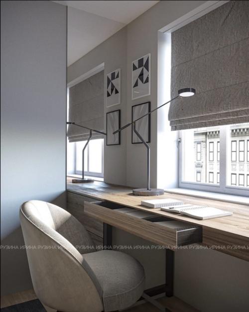 Дизайн - проект интерьера двухкомнатной квартиры. 06