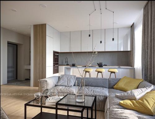 Дизайн - проект интерьера двухкомнатной квартиры. 02