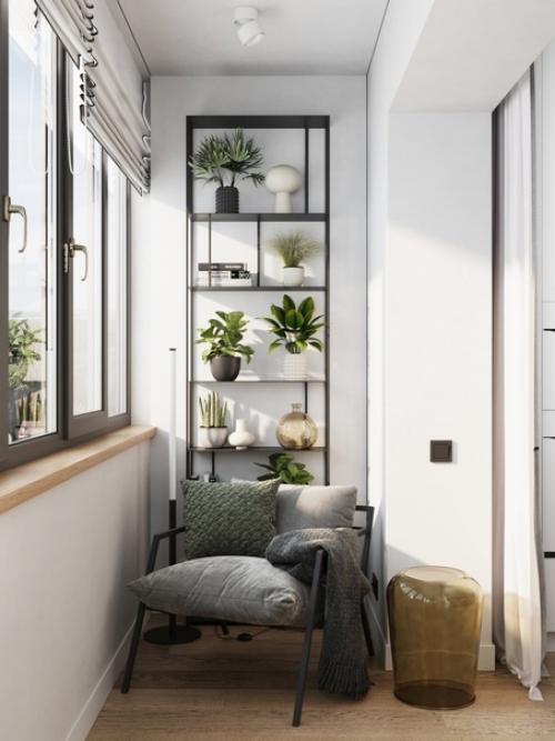 Студия с межкомнатной перегородкой с поворотным тв. 05