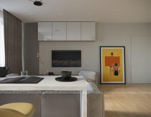 Дизайн - проект интерьера двухкомнатной квартиры. 03