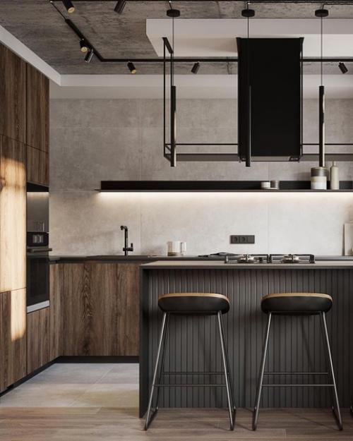 Проект кухни - студии. 08