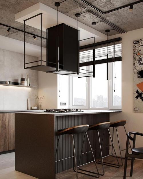 Проект кухни - студии. 02