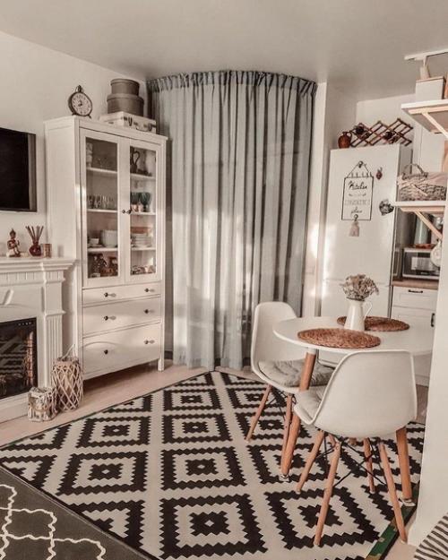 Евродвушка с бюджетным ремонтом.