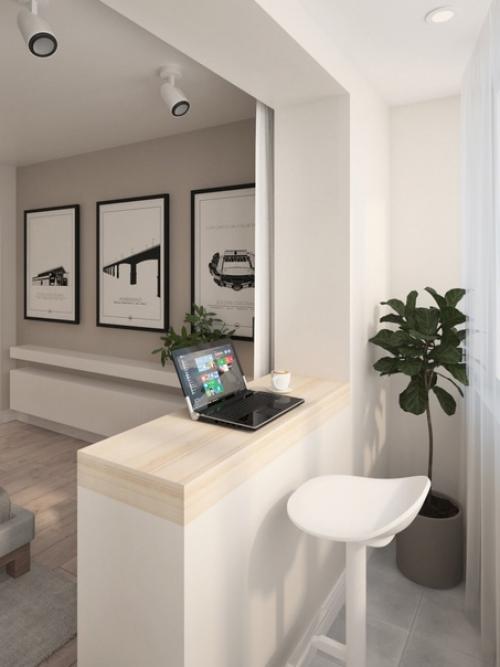 Двухкомнатная квартира, площадью - 63 кв. 02