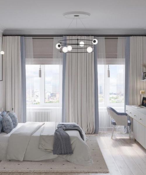 Гостевая спальня в двух вариантах исполнения. 06