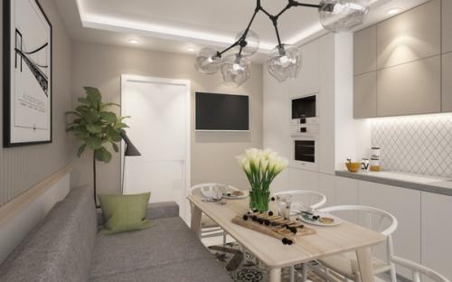 Двухкомнатная квартира, площадью - 63 кв.