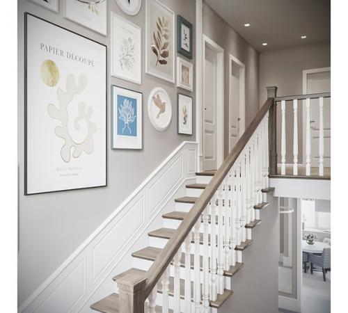 Решения для холла 1 и 2 этажа. 02