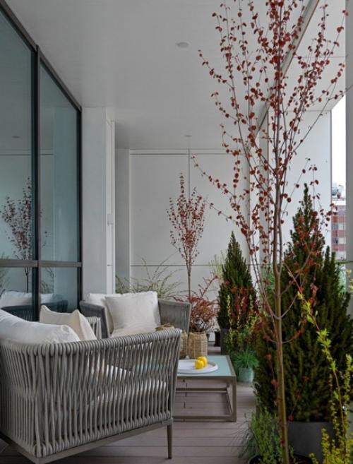 Апартаменты с открытой террасой и площадью - 81 кв. 07