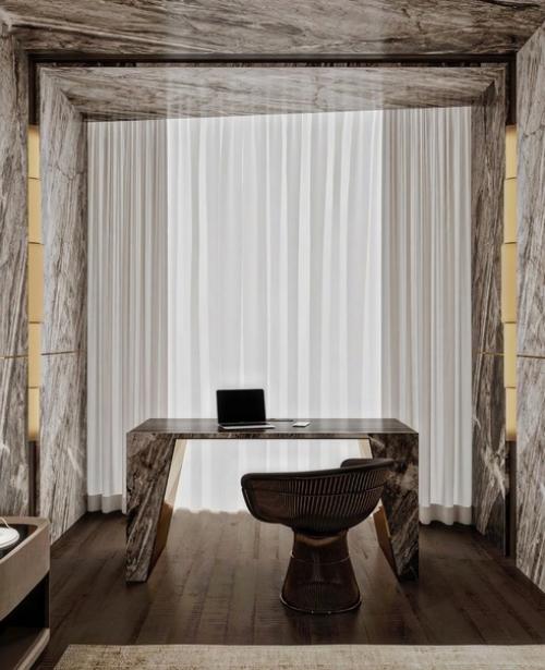 Роскошная спальня из проекта квартиры для молодого мужчины. 02