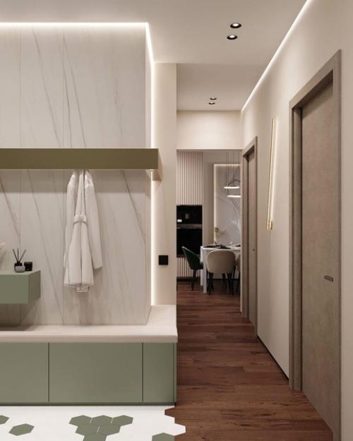 Дизайн прихожей и коридора. 01