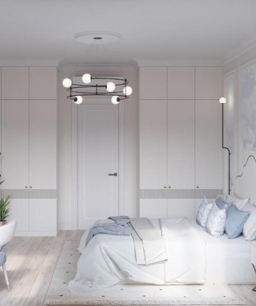 Гостевая спальня в двух вариантах исполнения. 04