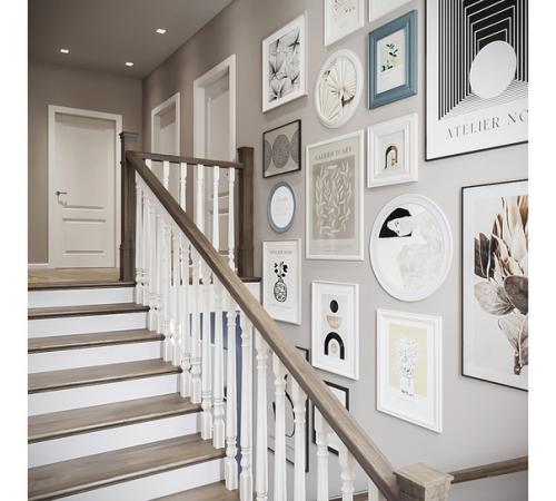 Решения для холла 1 и 2 этажа. 03