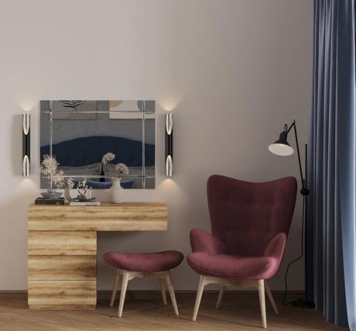 Спальня с бьюти зоной и рабочим местом. 03