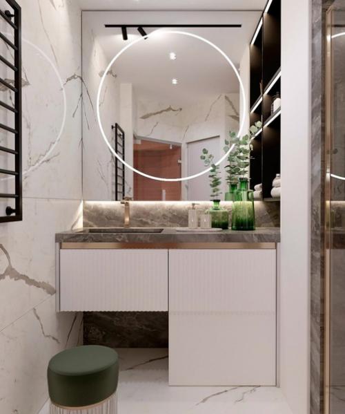 Стильный дизайн - проект, площадью - 80 кв. 09