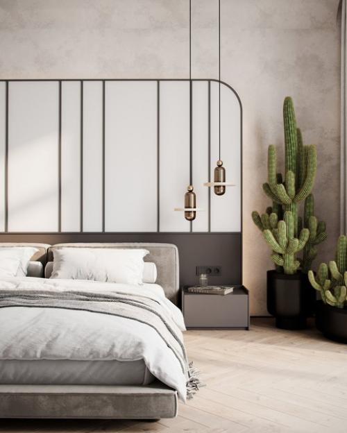 Спальня площадью 13 кв. 01