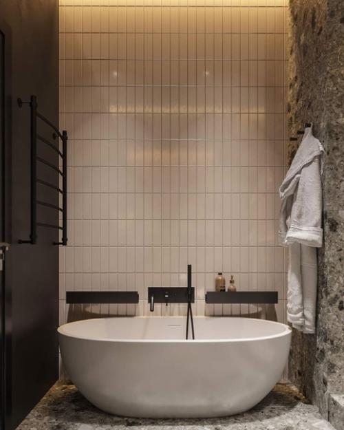 Лаконичный интерьер однокомнатной квартиры. 08