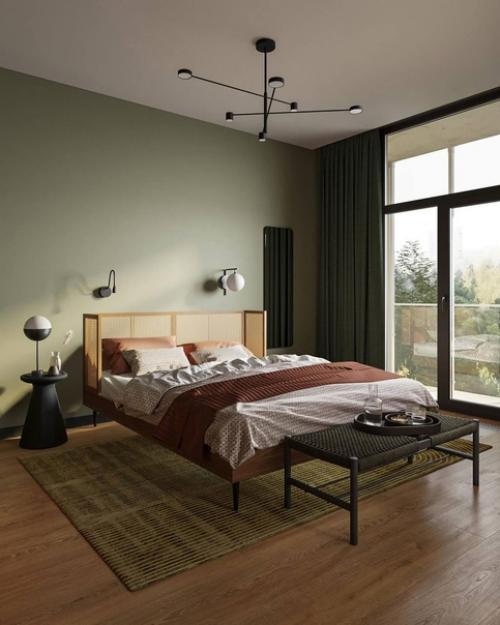 Лаконичный интерьер однокомнатной квартиры. 05