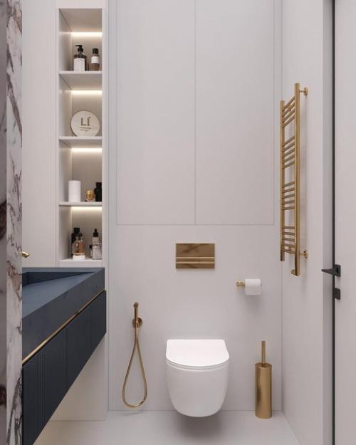 Супер шикарный интерьер ванной комнаты. 04