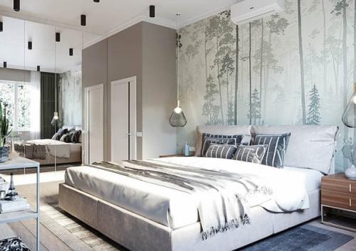 Спальня в загородном доме. 02