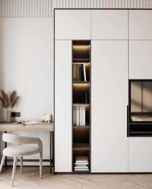 Спальня площадью 13 кв. 05