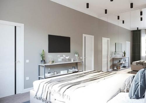 Спальня в загородном доме. 03