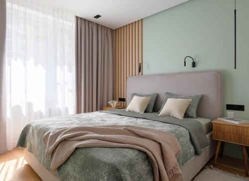 Четырехкомнатная квартира в спокойной цветовой гамме. 05