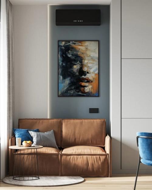 Кухня - гостиная, площадью 15 кв. 05