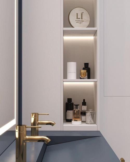 Супер шикарный интерьер ванной комнаты. 03