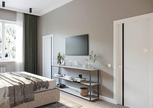 Спальня в загородном доме. 04