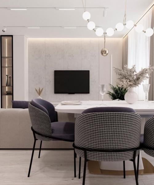 Кухня - гостиная, площадью - 26 кв. 05