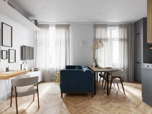 Квартира площадью всего 33 кв. 04