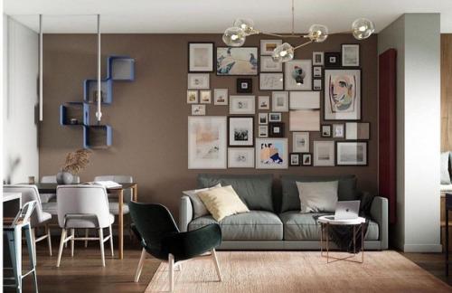 Трёхкомнатная квартира, площадью - 89, 7 кв. 02