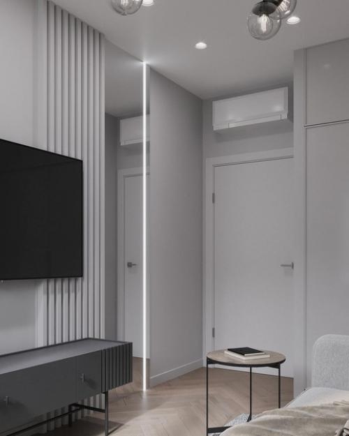 Интерьер квартиры с яркими акцентами. 03