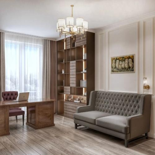 Полноценный домашний кабинет. 03