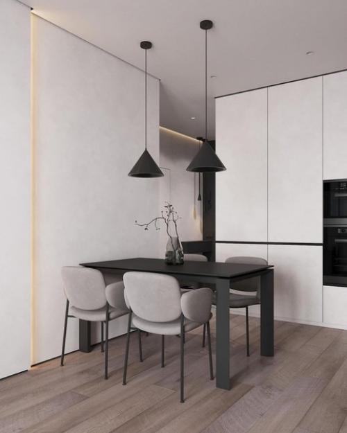 Минималистичный стиль и современные решения позволили создать идеальное пространство. 04