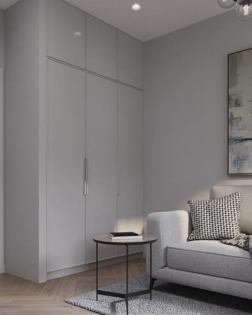 Интерьер квартиры с яркими акцентами. 07