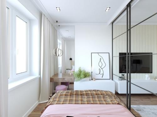 Дизайн - проект однокомнатной квартиры 41, 99 кв. 04